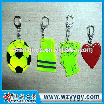 Customized PVC Reflective Keychain